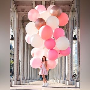 Alexander McQueen Pink Mini Dress (Size 36, XS)